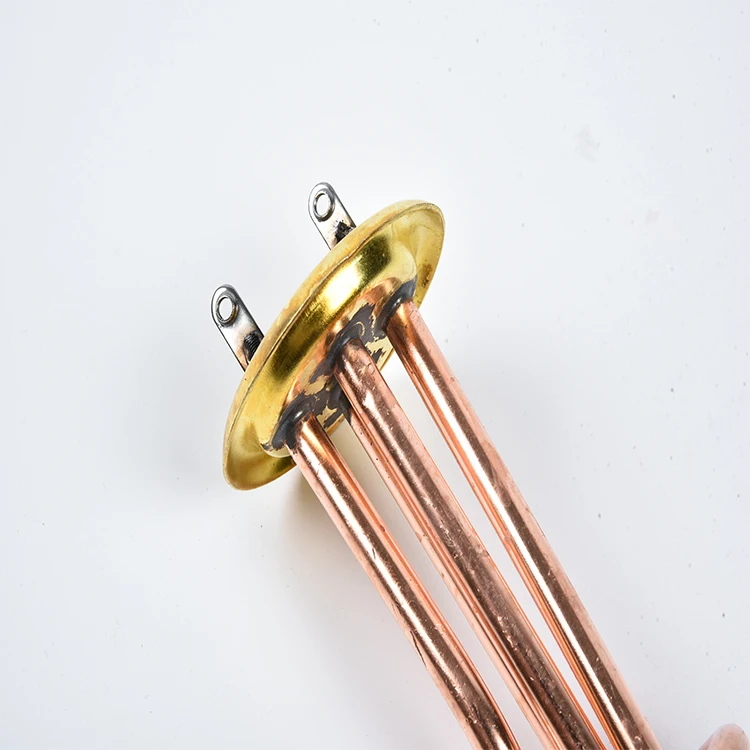 
Electrical resistance heating tube evacuated tube solar water heater copper oil heater 