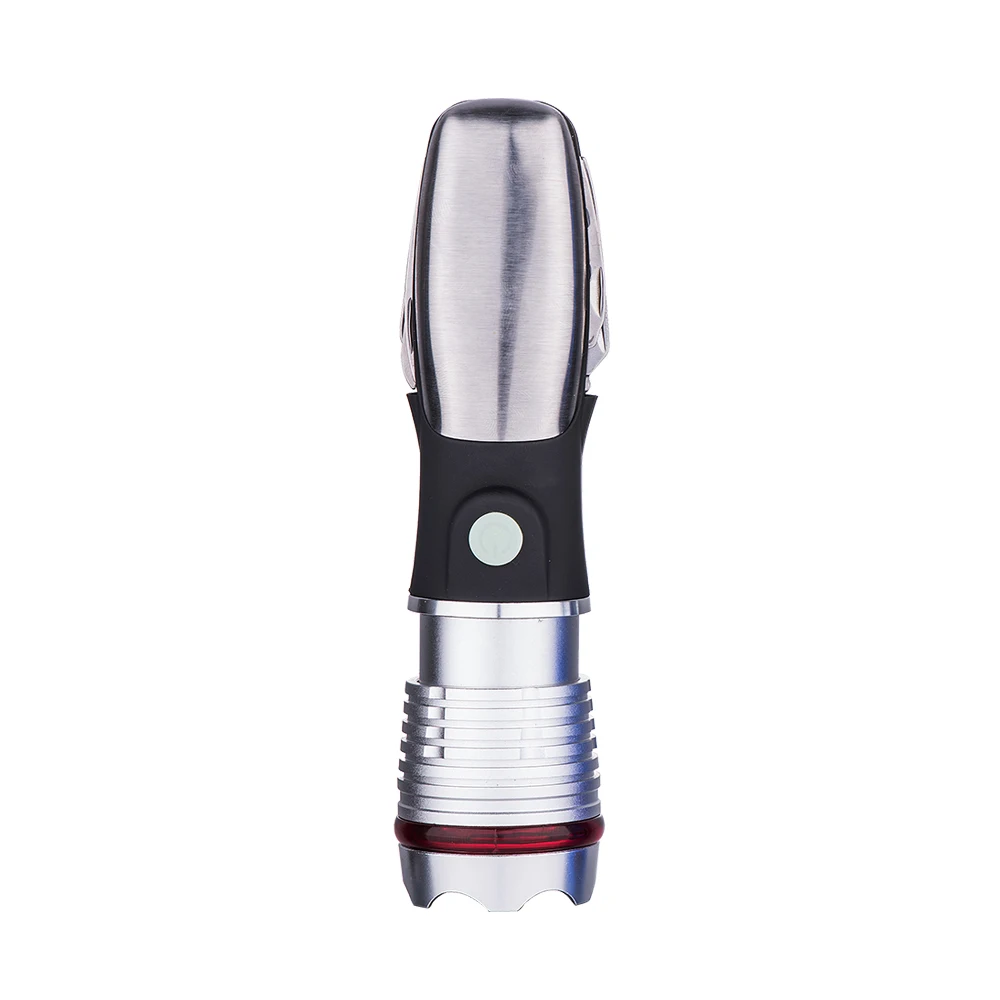 
Head Aluminum 120 Lumen Zooming Self Defensive Flashlight Led 