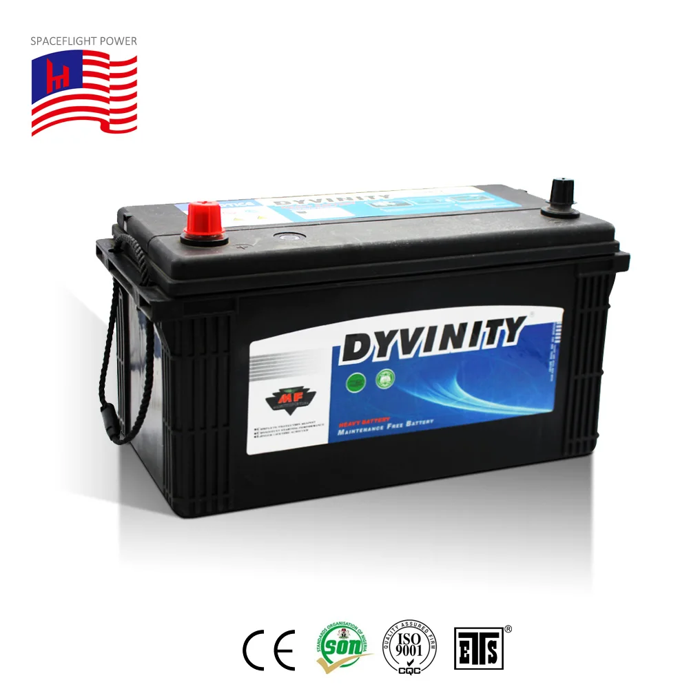 wholesale 95E41R heavy weight of truck N100 mf 12v 100ah Car Battery price
