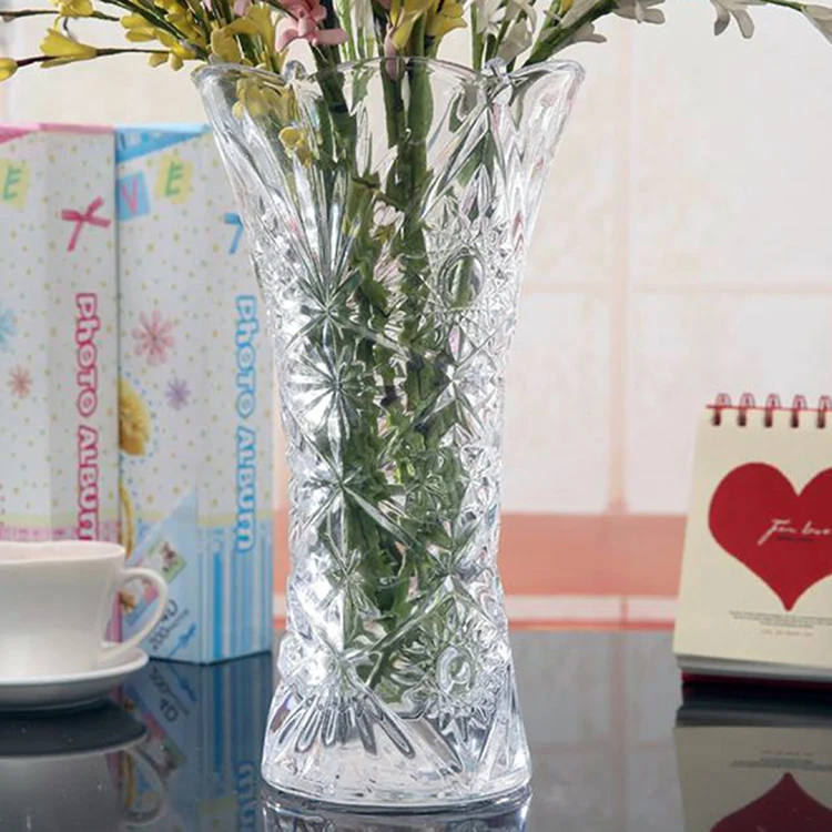 Wholesale cylindrical crystal vase
