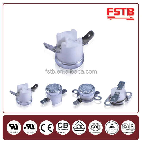 KSD301 g thermostat 250V 10A bimetal thermal protector in Foshan