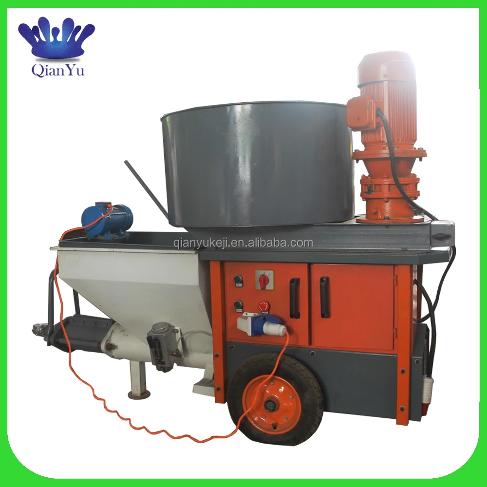Hot Sell Wall Cement Mortar Plaster Screed Leveling Rendering Machine