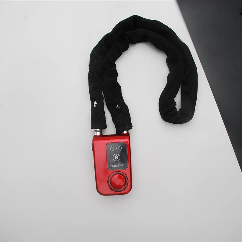 motorbike accessories thief protection electric bike scooter vibration alarm chain link fence locks burglar proof designs