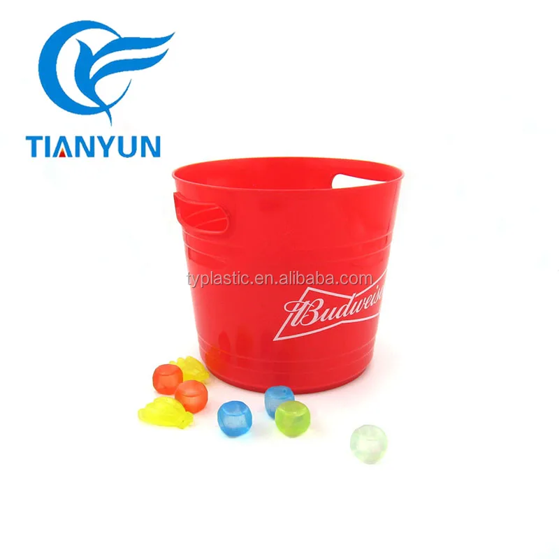 7L Plastic Ice Stick Bottle Cooler New Ice Bucket for Party