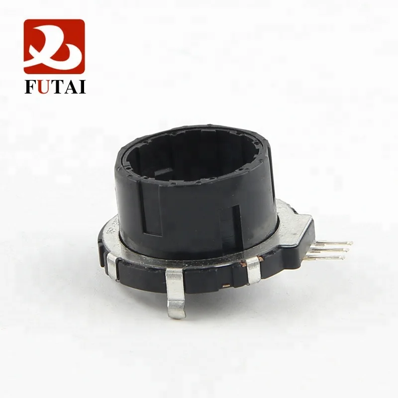 
EC28 hollow shaft rotary Encoder EC28for car Auto audio volume 15Pulse EC28 28mm CW Rotary Encoder For Car 