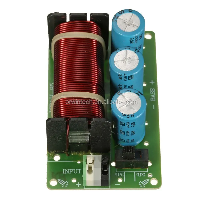 WEAH-85 200W Pure Bass Subwoofer Audio Crossover Frequency Divider for 5-8 inch Speaker Home Theater