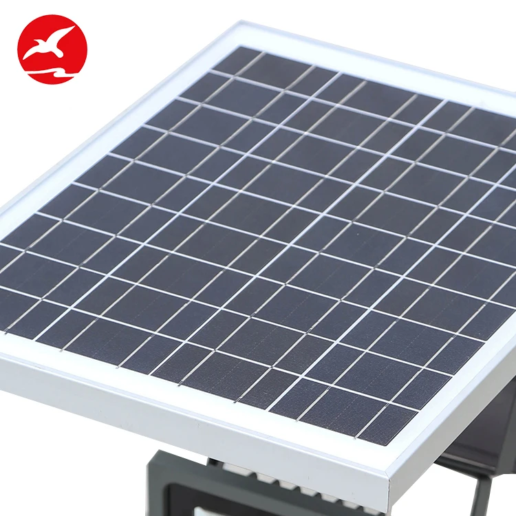 Waterproof ip65 dc 6 volt 10 20 30 50 watt cob outdoor garden led solar power flood light with sensor