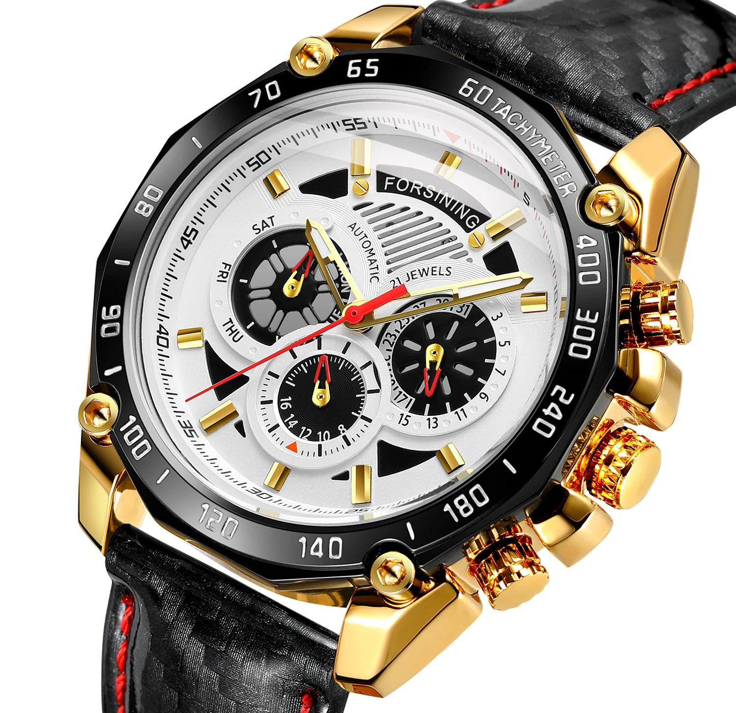 2023 Forsining new design luxury men watch 3 ATM water resistant automatic movement relogio masculino