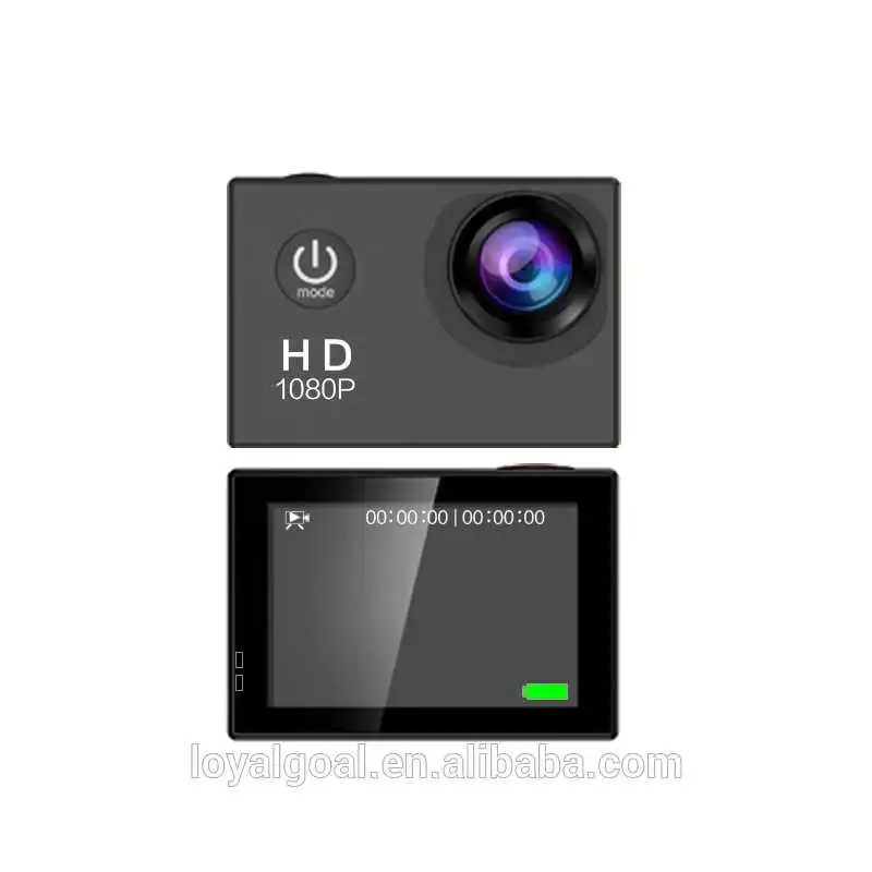 Фабричная акция, 2,0 дюймовая экшн-камера, водонепроницаемая Спортивная камера для спорта на открытом воздухе