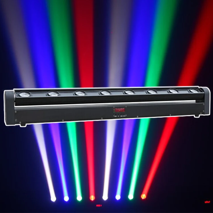 Marslite 8 глаз 10 Вт RGBW DMX луч движущаяся головка светодиодная
