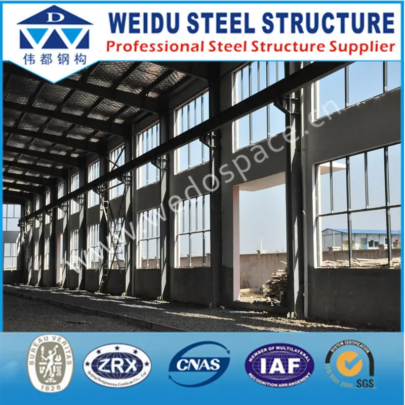 Arch sandwich type steel structure houses For Agricultural House Cow Goat