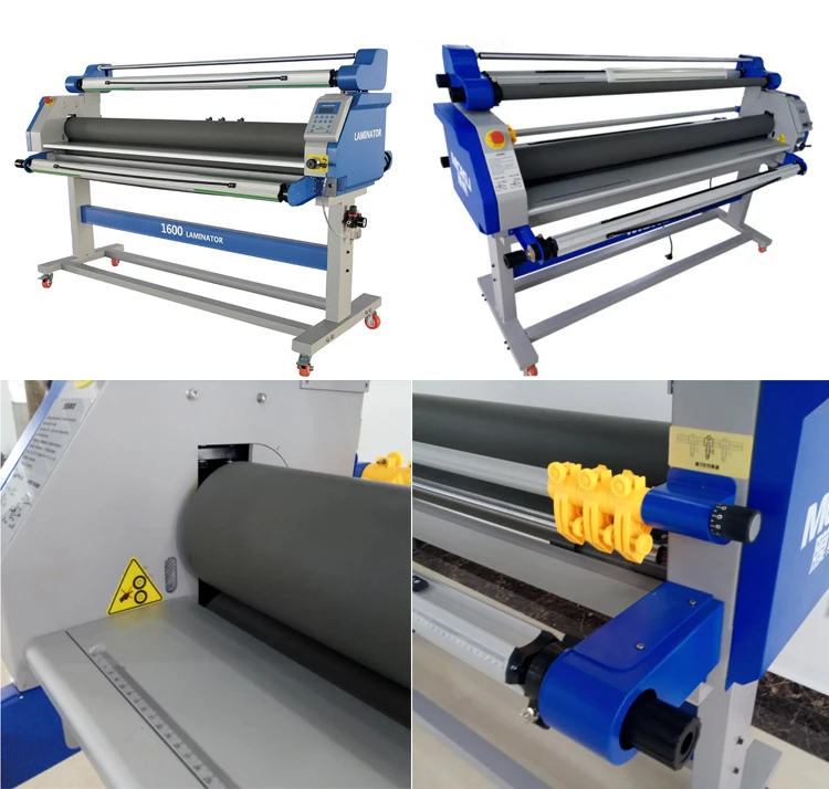 Allcolor 63 Inch 1600mm 160cm 1600 Wide Large Format Electric Manual Roll Cold Laminator
