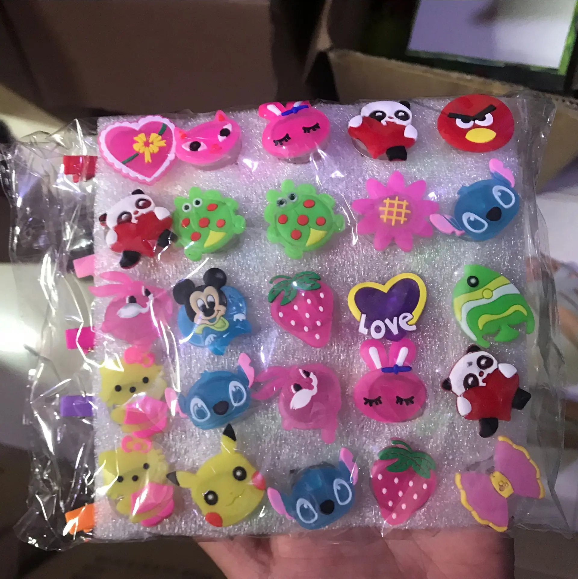 Мягкая ПВХ принцесса мультфильм мигает заколка для волос светящийся светодиодный зажим для волос аксессуары для волос