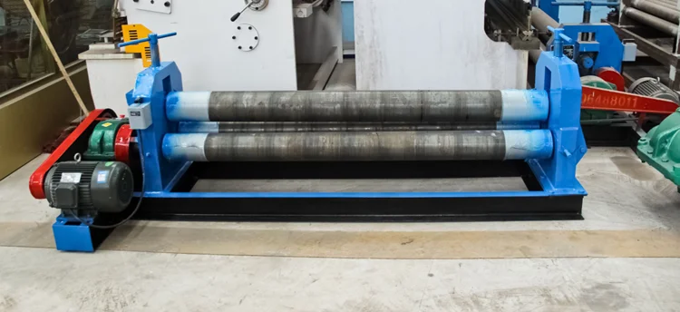 6mm Thickness Plate Metal Sheet Rolling Machine Price Competitive Price NC Control