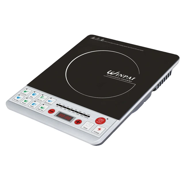 110V Newly Portable Electric Stoves Button Control Induction Cooker For Home Appliance