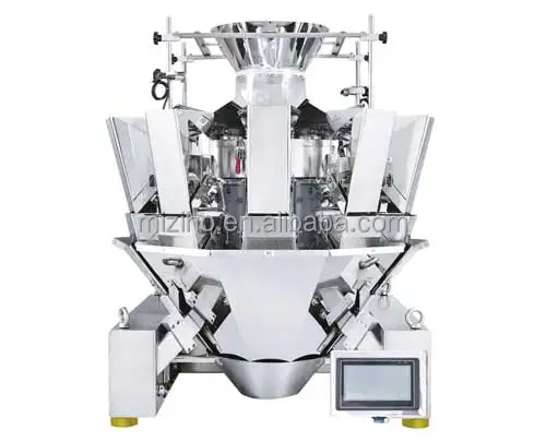 Multi heads scales/grain scales 10 heads scales machine for ice, rice, beans, nuts, peanuts