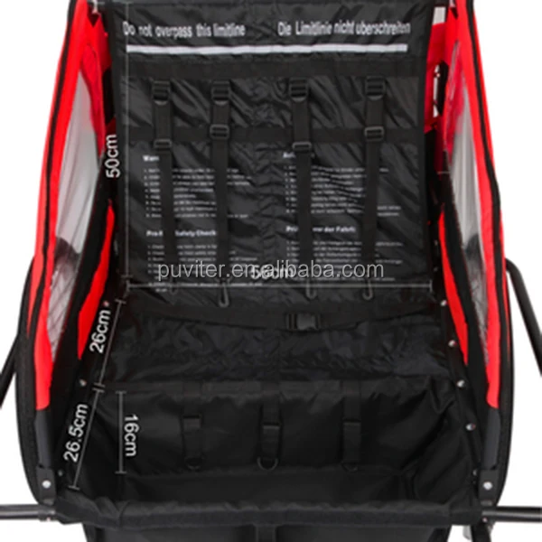 Popular CE approved Children Baby Pram Bicycle Stroller Suspension Jogger bicycle trailer mother baby stroller bike (BT003)