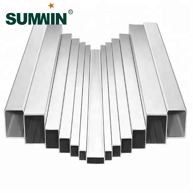 Foshan shuangxing stainless steel  square pipe for balcony railing