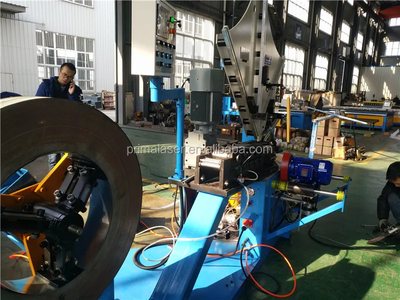 spiral duct making machine