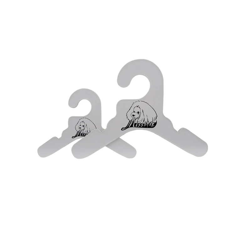 Custom thick cardboard black and white paper hanger for retailer