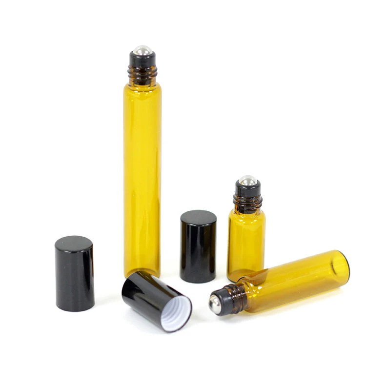 Флаконы с роликами объемом 10 мл, 3 мл, 5 мл, пустые флаконы для парфюма, стеклянные флаконы с роликами
