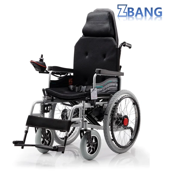 High Quality Customized Reclining Electric Wheelchair Prices with Soft Seat Cushion