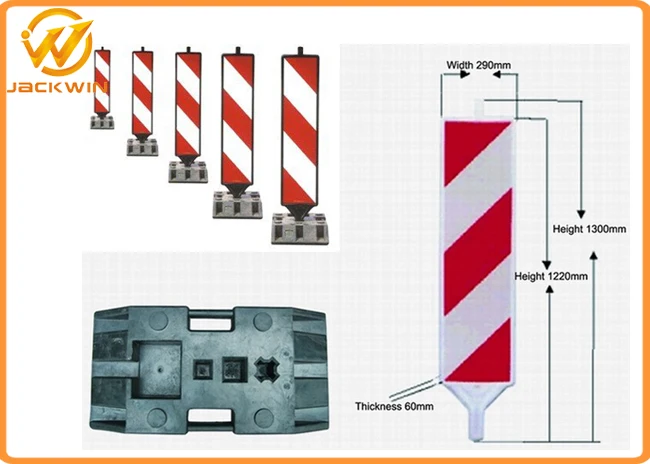 110cm Standard Temporary Traffic Delineator Post Road Delineators