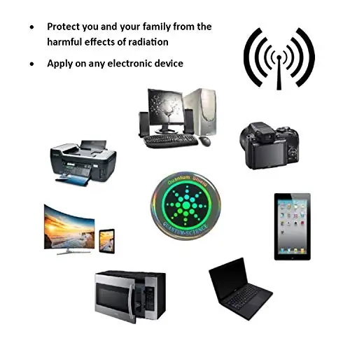 Advanced Technology Anti Radiation Sticker  Scalar Quantum Shield For Sale