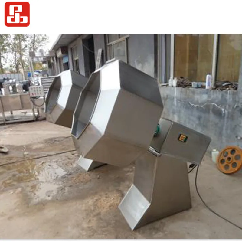 Factory supply Octagonal mixer/snack food seasoning machine/potato chip seasoning machine
