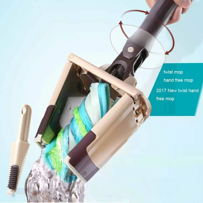 Spin Twist Cleaning microfiber mop