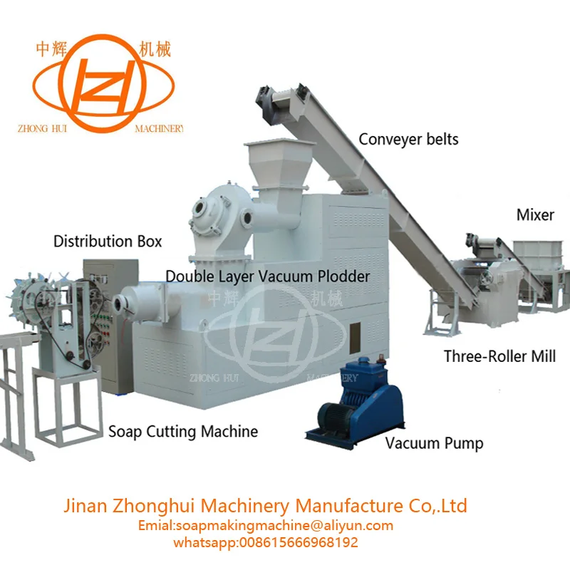 Professional manufacture for laundry soap production lines with soap noodles