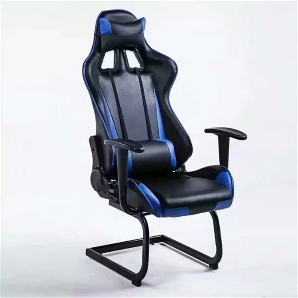 New High Back Racing Car Style Bucket Seat Office Desk Gaming Chair without wheels Chairs For Video Games Rolling Office Chair