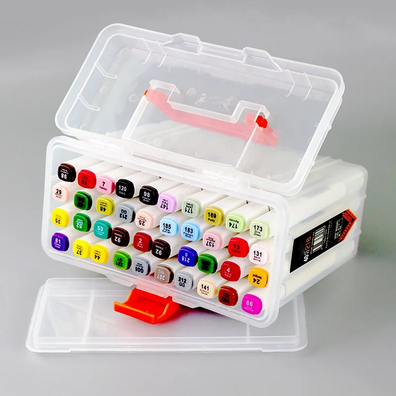 
Super Tips Art Drawing Dual Tip Fine Bullet & Chisel Point Color Marker Box 