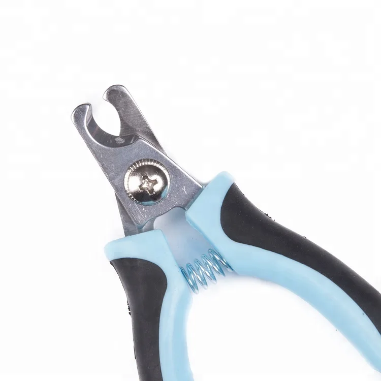 Товары для домашних животных, инструменты для ухода, машинка для стрижки когтей из нержавеющей стали для собак и кошек