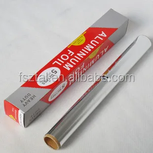 LFGB certification 300mm 450mm Kitchen use aluminum foil food wrapping paper