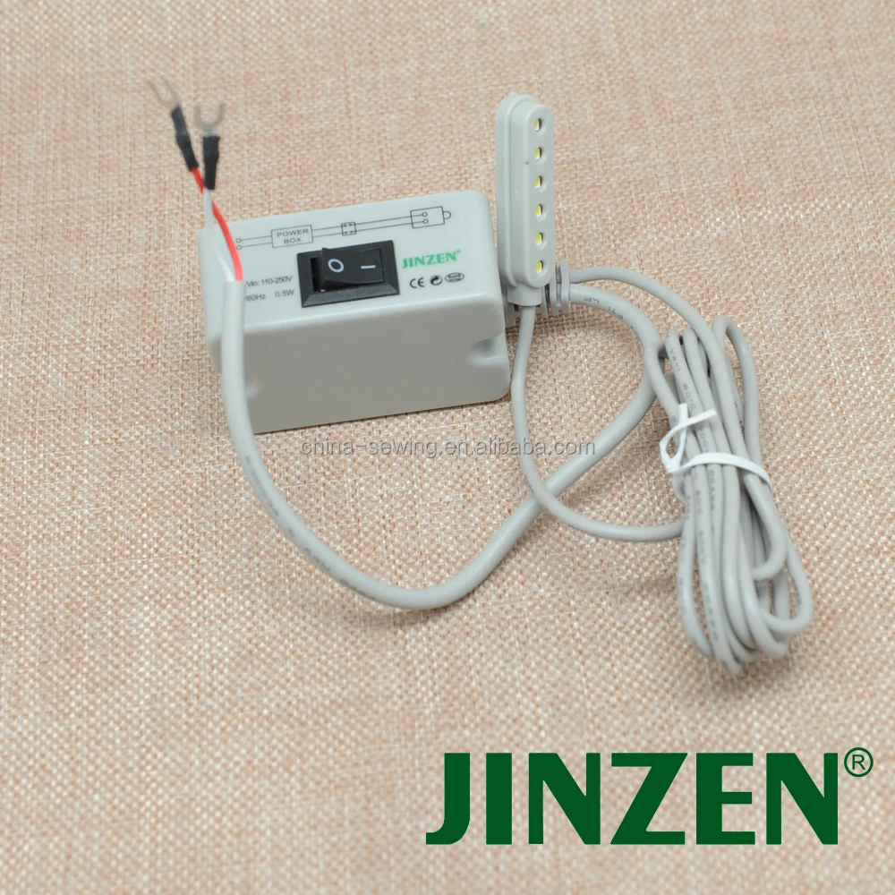 magnet sewing machine LED work LAMP FOR OVERLOCK
