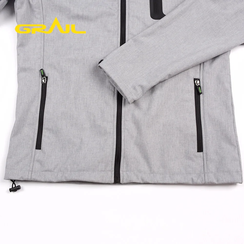 Hot selling custom fashion men hiking winter softshell jacket waterproof