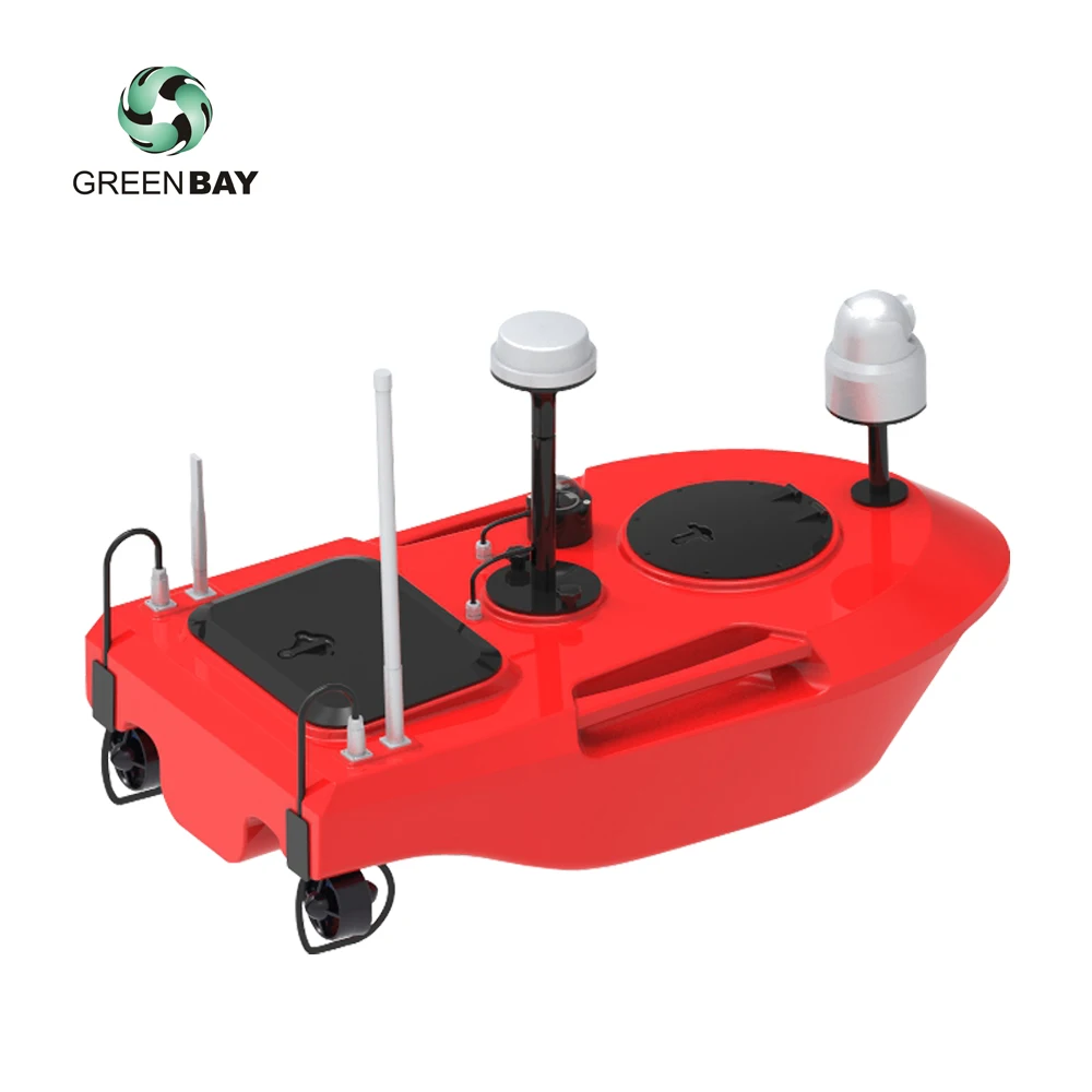 Remote Controlled Autonomous Drone USV  for Remote Hydrographic Surveying