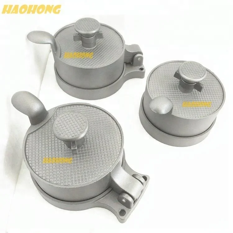 Регулируемый алюминиевый пресс для бургеров