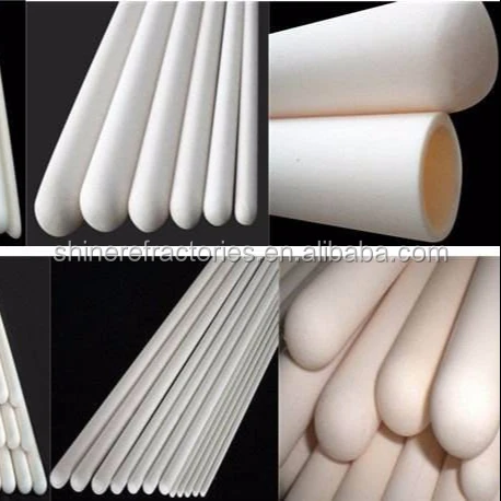 High working temperature alumina ceramic tube