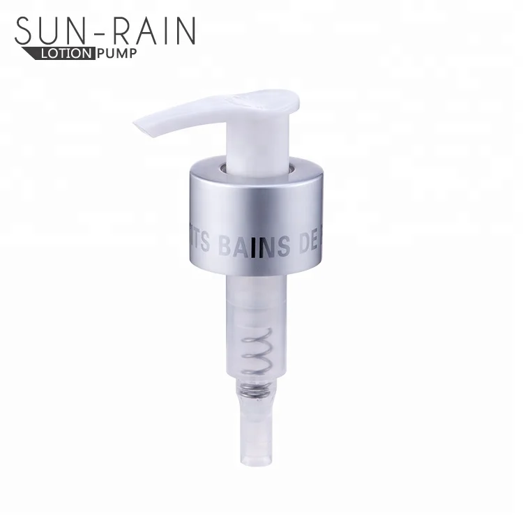 Left and right opening plastic liquid soap dispenser pump