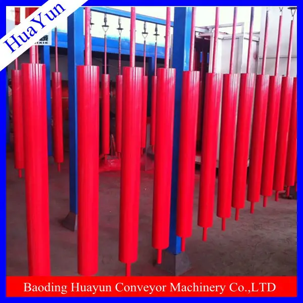 Индивидуальные Spray Paint стальных труб трубного конвейера натяжных ролика