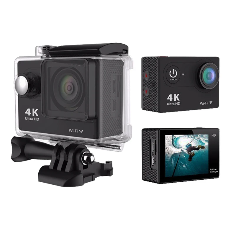 Лучшие продажи 360 градусов экшн-камеры 1080 P Full HD Спорт DV H.264