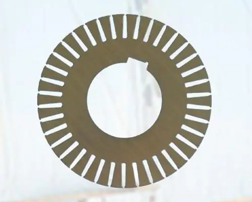 High speed automatic motor lamination notching machine for stator rotor