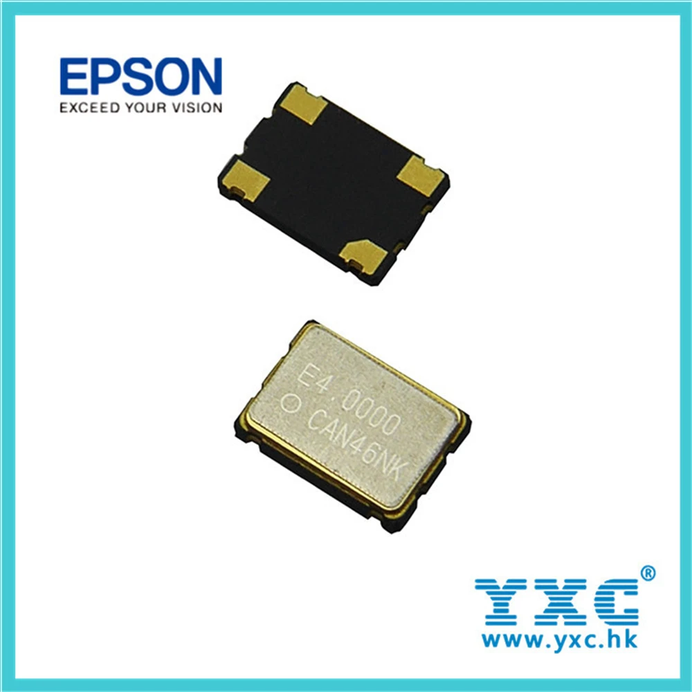 4 МГц 1.6 В ~ 3.6 В 7x5 мм Кварцевый Генератор 4 P SMD 50ppm 4 МГц 4.000000 МГц EPSON кристаллы Япония 7050 SG7050 SG7050CAN
