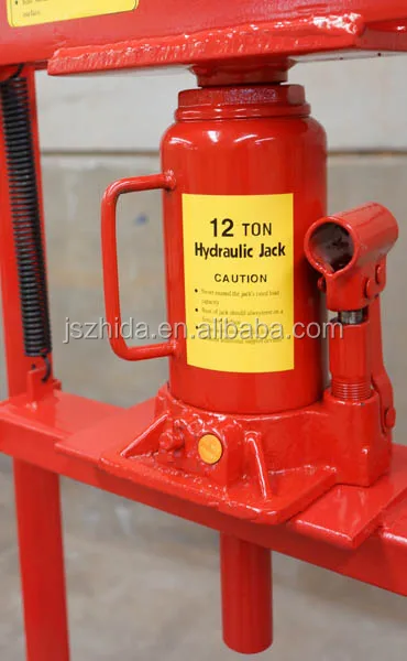 
Workshop 12ton Manual Hydraulic Press Equipment 