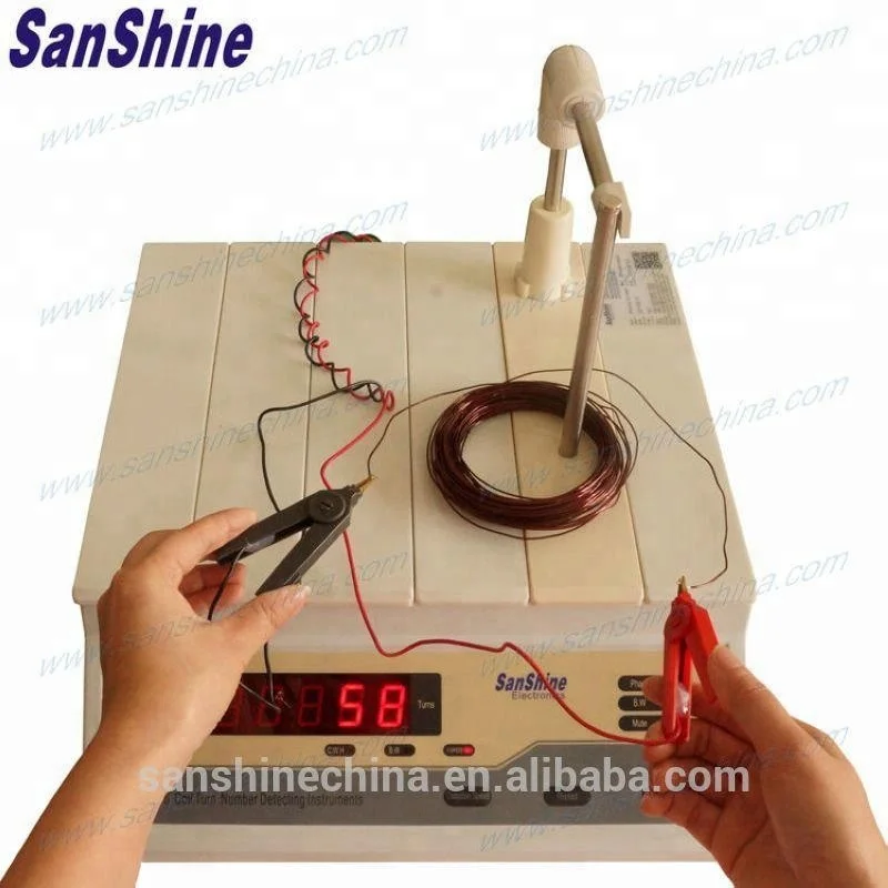 Contactor winding coil turns number tester contactor winding turns number meter contactor winding turns number counter(SS108-4)