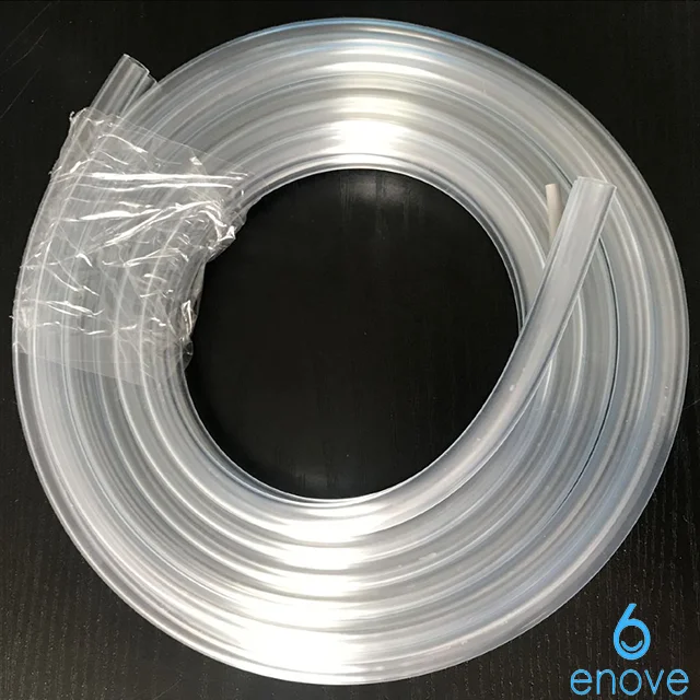 Double row PVC tube with cable