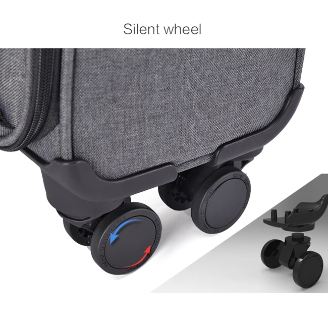 Business eminent luggage eminent trolley suitcase with 4 wheel luggage,travel luggage
