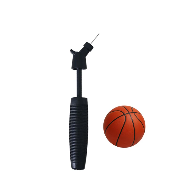 Mini double action ball pump hand air pump with needles for football soccer basketball(YG2904)
